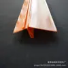 Perfil de PVC Plástico Material de Forma Especial Plástico Tira de Precio Tira de Etiqueta Pegamento de Tarjeta Doble