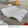 Cadeiras de Lounge Personalizadas em Fibra de Vidro, Cadeiras de Descanso para Hotel, Villa e Fontes Termais, Cadeiras para Piscina e Praia ao Ar Livre, Cadeiras de Lazer para Pátio de Pousadas Famosas