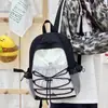 Mochila de Hombro Doble Casual para Exteriores Transfronteriza para Mujer Verano 2026 Nueva Moda Mochila de Gran Capacidad para Estudiantes