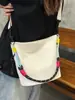 Bolso ligero y versátil de nailon para mujer, nuevo bolso casual cruzado y de hombro 2026, bolso tipo cubo súper popular para primavera y verano