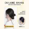 Postizo de Moño Bajo con Pinza de Garra, Accesorio para el Cabello de Moño Bajo con Lazo, Herramienta para Moño Bajo, Anillo Postizo para el Cabello de Barba de Dragón