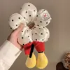 Goma para el pelo de ratón Mickey Mouse de dibujos animados con trasero grande para niñas, Bonito accesorio para el pelo, Nuevo estilo de banda para moño de niña