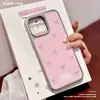 Adequado para Capa de Celular com Pingente Gravata Borboleta Apple 16Pm Capa Protetora de Epóxi para iPhone 17 Pro Capa de Celular 16Pm