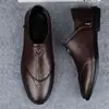 [100% piel de vaca] procesamiento especial de liquidación talla defectuosa zapatos de piel zapatos de hombre zapatos de vestir casuales suela suave zapatos antideslizantes