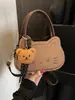 Bolso Dulce Estilo Girly para Mujer 2025 Nuevo de Moda Lindo Bolso de Gatito Otoño e Invierno Bolso Cruzado Versátil