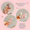 Pinza para el cabello de dibujos animados para bebé coreano, linda niña, flor, tocado, clip, animal para niños, traje combinado