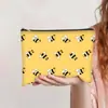 Bolsa de Maquiagem de Lona com Desenho de Menina Mais Vendida Transfronteiriça Bolsa Simples Moderna com Zíper para Armazenamento Manual Grande Capacidade Bolsa de Higiene Pessoal