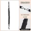 Peluca con Diadema Integrada, Accesorio para el Cabello Trenzado con Diamantes Magnéticos, Postizo para Cubrir la Línea del Cabello y Añadir Volumen, Exclusivamente para Ventas Transfronterizas