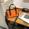 Bolsa Feminina Ins Estilo Coreano Moda Casal Celular Pequena Bolsa Estilo Japonês Casual Cor Sólida Bolsa de Ombro Bolsa de Jóias Pendurada Masculina