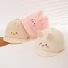 Bonito sombrero de ala suave con temática de mascotas para primavera y otoño, adorable gorra de protección solar para niños y niñas, sombrero de sol para bebés y niños pequeños para usar al salir