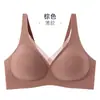 Exclusivo para comercio exterior transfronterizo: ropa interior de malla para mujer con cuello en V sin costuras, transpirable, con sensación de segunda piel, sujetador push-up, disponible para producción personalizada