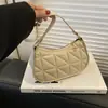 Bolso de axila para mujer de color liso con textura simple, nuevo bolso de hombro versátil para mujer 2023, bolso para mujer, bolso para mujer estilo coreano
