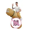 Disfraz inflable de dinosaurio personalizable traje de tiburón alienígena Halloween disfraz divertido para actuación decoración de fiesta