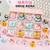 Goma de borrar Sanrio con forma de dona, linda forma de caricatura, para niños de preescolar, estudiantes, regalo pequeño, recompensa, papelería