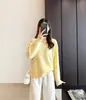Zhengqite Roupa/Suéter de Lã com Manga Longa Cardigã de Tricô de Lã Jaqueta Camada Base para Outono e Inverno