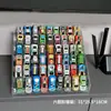 Soporte de Exhibición para Coches de Juguete para Niños en Stock 1:Caja de Almacenamiento para 64 Modelos de Coche de Aleación Hot Wheels Estante de Escalera Multicapa