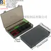 Caja de plástico transparente para accesorios de somier, caja de almacenamiento para piezas de baterías, caja de clasificación de herramientas