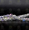 Cuentas de Cristal de Vidrio Cilíndricas en Forma de Cubo, Cuentas de 18 Caras, Imitación K9 Premium de Gama Alta Checa Pulidas a Fuego con Agujeros Rectos, 4/6 mm