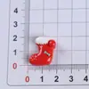 Comércio Exterior Desenho Animado Série de Natal Maçã Boneco de Neve Rena Brincos Brincos Véspera de Natal Celebração de Natal Fofo