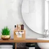Caja de pañuelos multifuncional de madera maciza, caja de pañuelos integrada para almacenamiento de cosméticos de escritorio, caja de almacenamiento para tocador de dormitorio