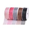 Cinta de Organza de Color Liso de 25 Yardas Yao Ming en Stock Venta al por Mayor Empaque de Regalo Accesorios DIY Cinta Decorativa