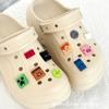 Accesorios Crocs Cruz DIY Bloque de Construcción Creativo Flor para Zapato Removible Hebilla de Flor Integrada Empeine Decoración Interesante Individual