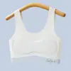 Roupa Íntima Feminina Estágio 1 para Período de Desenvolvimento, 8-11 Anos, Sutiãs Infantis, Camisetas Esportivas Sem Costura para Meninas do Ensino Fundamental