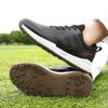 Novos Sapatos de Golfe Masculinos Tamanho Grande Tênis de Treinamento de Golfe Com Travas Tênis de Grama Sapatos Casuais