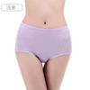 Ropa interior para mujer modal cadera elástico transpirable doble jacquard calzones de cintura media 3095