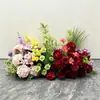 Arranjos de flores de chão para simulação estilo floresta múltiplos estilos disponíveis arranjos de flores de chão combinando com arco de casamento decoração para eventos comerciais em casa