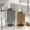Botellas de Plástico Planas Cuadradas para Mascotas, Botellas de 500 ml para Champú y Gel de Ducha, Directo de la Fábrica de Origen, Soporta Personalización