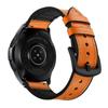 Para Samsung Galaxy Watch3/5 Reloj Inteligente Correa Deportiva de Cuero Vacuno Genuino con Capa de Silicona
