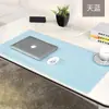 Alfombrilla de Ratón en Stock, Extra Grande, Resistente a Manchas, Impermeable, Alfombrilla de Cuero para Escritorio de Computadora, Alfombrilla de Color Sólido, Alfombrilla de Escritorio, Mantel