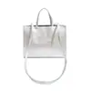 Bolsa tote de moda nicho coreana para mulheres, nova bolsa de grande capacidade 2026 para estudantes, escola e trabalho, bolsa de ombro versátil