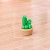 Micropaisaje, simulación creativa, cactus, bricolaje, jardinería, suculenta, accesorios de decoración, mini adornos de escritorio para coche