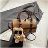 Bolso de Mano Boston de Gama Alta, Elegante y Exquisito para Mujer, Nuevo Modelo 2026, Bolso de Hombro y Cruzado de Moda Versátil Retro