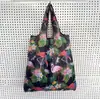 Bolsa de Ombro Casual Fashion para Viagem de Menina, Sacola de Compras de Supermercado Portátil de Nylon para Venda por Atacado
