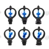 Aspersor Atomizador Giratorio Automático para Riego de Tierras de Cultivo, Aspersor de 4/6 pulgadas 360 grados para Riego de Hortalizas, Enverdecimiento de Césped de Jardín