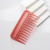Peine Mágico Transfronterizo 3D Alisador de Cabello con Dientes Grandes para Niñas, Peine de Tarjeta de Plástico Engrosado de Dientes Anchos Grandes Portátil para Uso en Casa