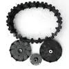 Acessórios de esteira para snowmobile pneus de snowmobile modificados ATV Mavericks flange de fixação off-road quatro rodas
