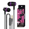Em Estoque Fones de Ouvido com Fio 3.5mm Plug Direto Fones de Ouvido Intra-auriculares com Controle Remoto e Microfone Fones de Ouvido Universais para Celular Venda por Atacado
