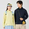 Ropa de Protección Solar para Mujer Verano con Capucha Ligera Sensación de Hielo Protección UV Ropa de Pesca Chaqueta de Seda de Hielo para Hombre Ropa de Protección Solar