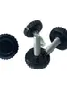 Base de ABS parafuso de grau 8.8 M6 pés de suporte para serviço pesado para armários, pés ajustáveis para vitrines, parafusos de piso, pés de borracha M8 M10