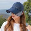 Novo Chapéu de Proteção Solar para Mulheres, Boné de Beisebol Anti-UV para Viagem, Aba Larga, Chapéu de Sol Ajustável