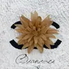 Flor de crisantemo de llama artificial arreglo de pared de flores de fondo para salón de bodas corona transfronteriza caja de flores materiales florales decorativos venta al por mayor flores de seda
