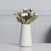Jarrón de Cerámica Estilo Nórdico Creativo Simple Moderno Adornos Decoración de Flores Secas para el Hogar Sala de Estar Comedor Juego de Flores