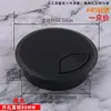 Tapa de agujero para cables de escritorio caja de paso para escritorio de computadora caja de paso con veta de madera negro blanco redonda a prueba de polvo caja de paso al por mayor ABS