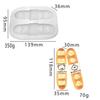 Molde de Silicona para Apretar Dibujo Animado Cachorro Bizcocho Animalito Muñeca Linda Forma de Animal Galleta Tostada DIY Molde de Silicona para Apretar
