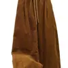 Calça de Veludo de Perna Larga para Mulheres, Novo Estilo Outono e Inverno, Cintura Elástica, Calça Casual com Forro de Lã, Calça Cropped Reta Solta Estilo Vovó
