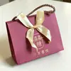 2026 Novo Estilo Ins Portátil Caixa de Doces para Casamento Caixa de Doces para Casamento Sacola de Doces para Casamento Caixa Vazia de Presente Lembrança
